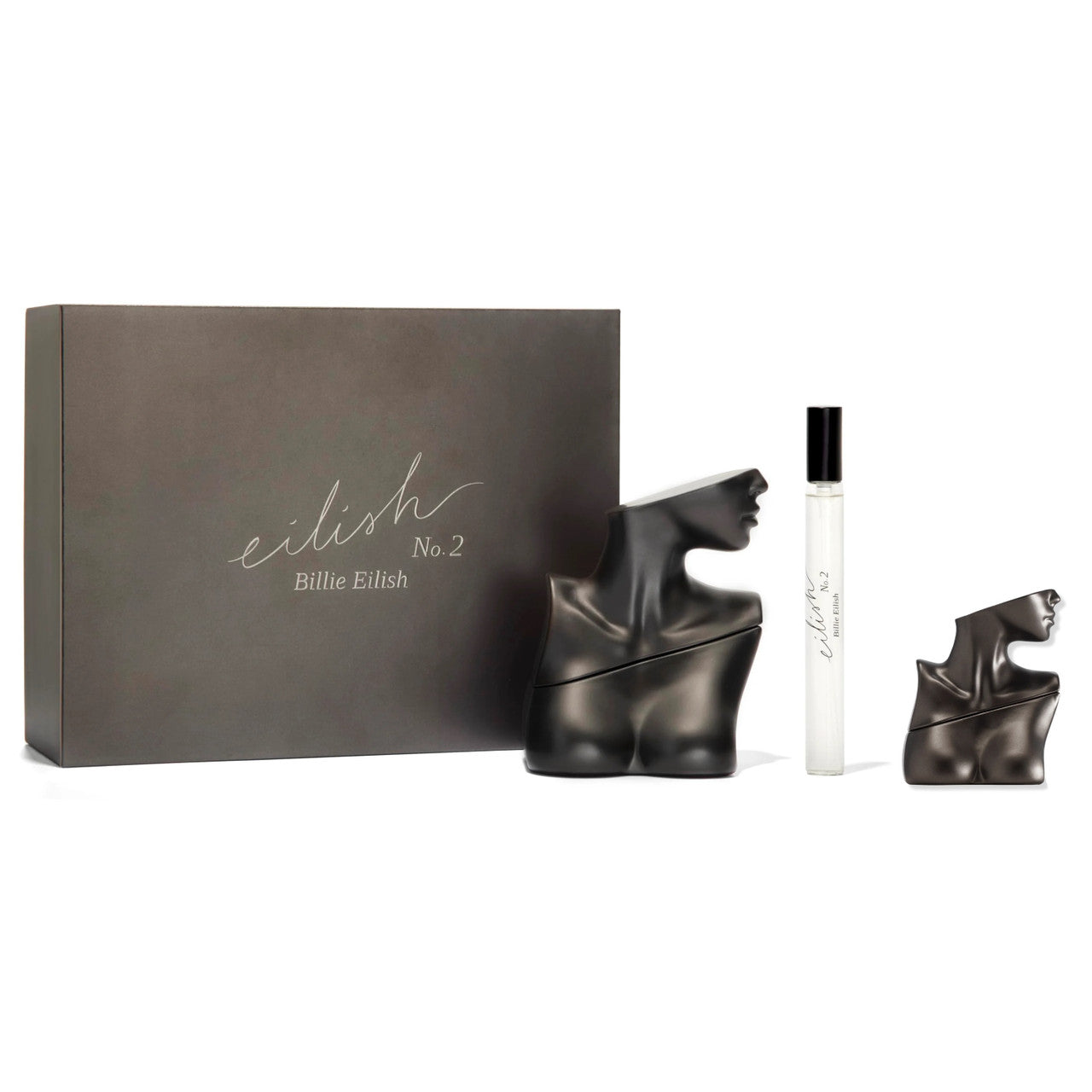 BILLIE EILISH NO. 2 3 PCS SET FOR WOMEN: 3.4 EAU DE PARFUM SPRAY + 7.5 ML EAU DE PARFUM MINI + 0.33 EAU DE PARFUM SPRAY