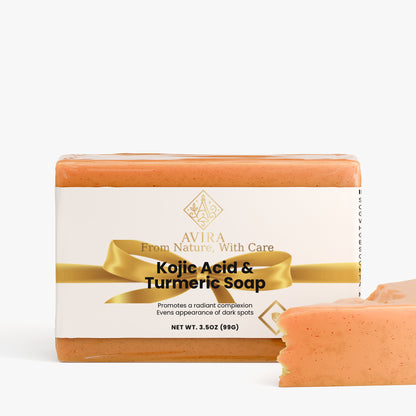 Kojic Acid & Turmeric Soap - Set of 2