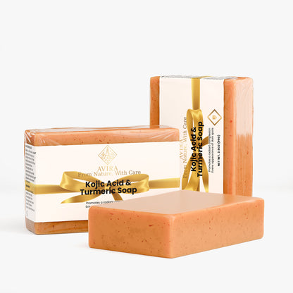 Kojic Acid & Turmeric Soap - Set of 2