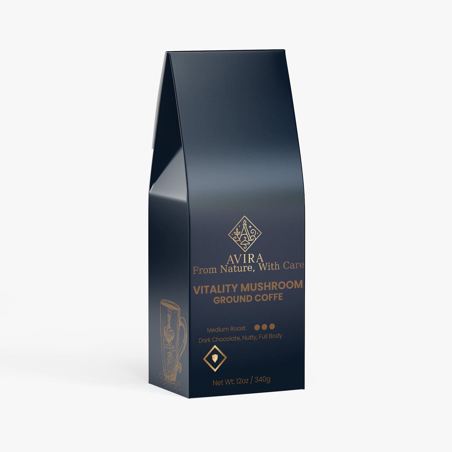 Vitality Mushroom Coffee (Medium Roast)