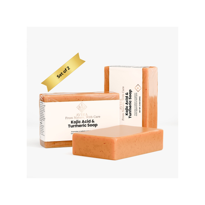 Kojic Acid & Turmeric Soap - Set of 2