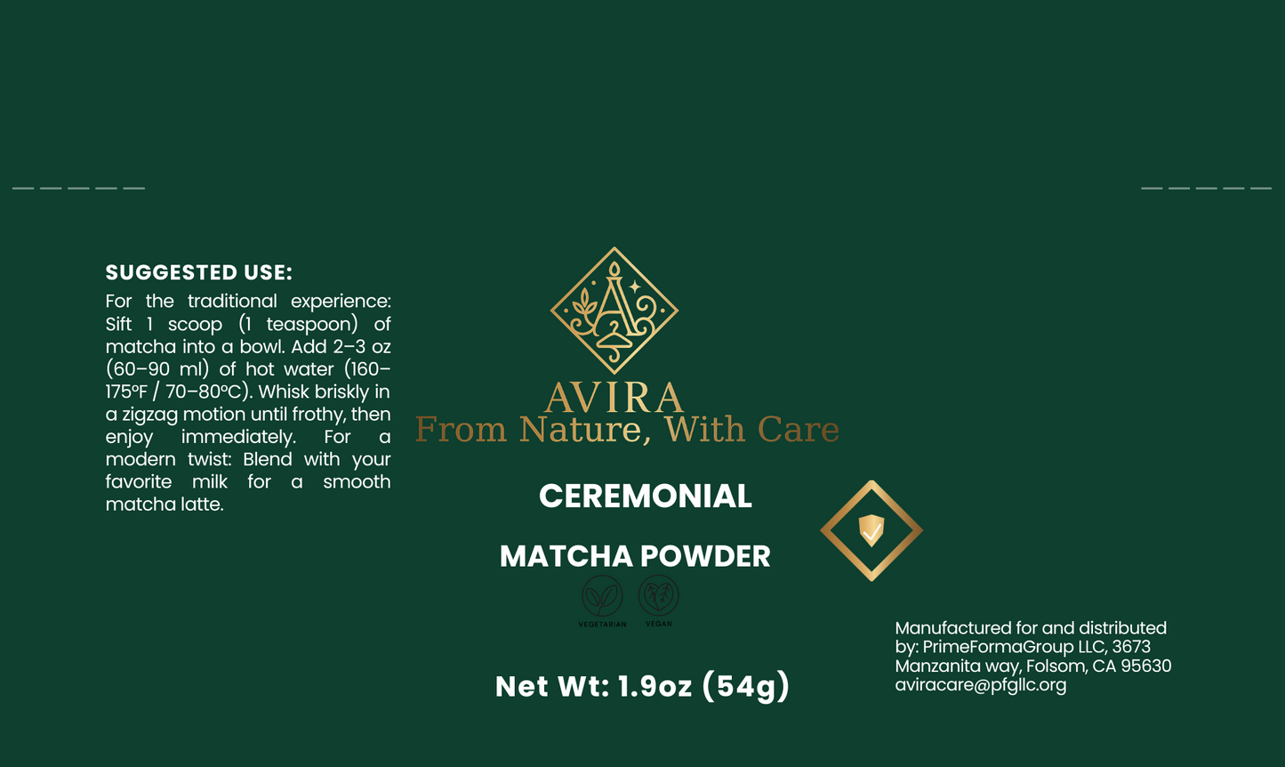 Ceremonial Matcha Powder