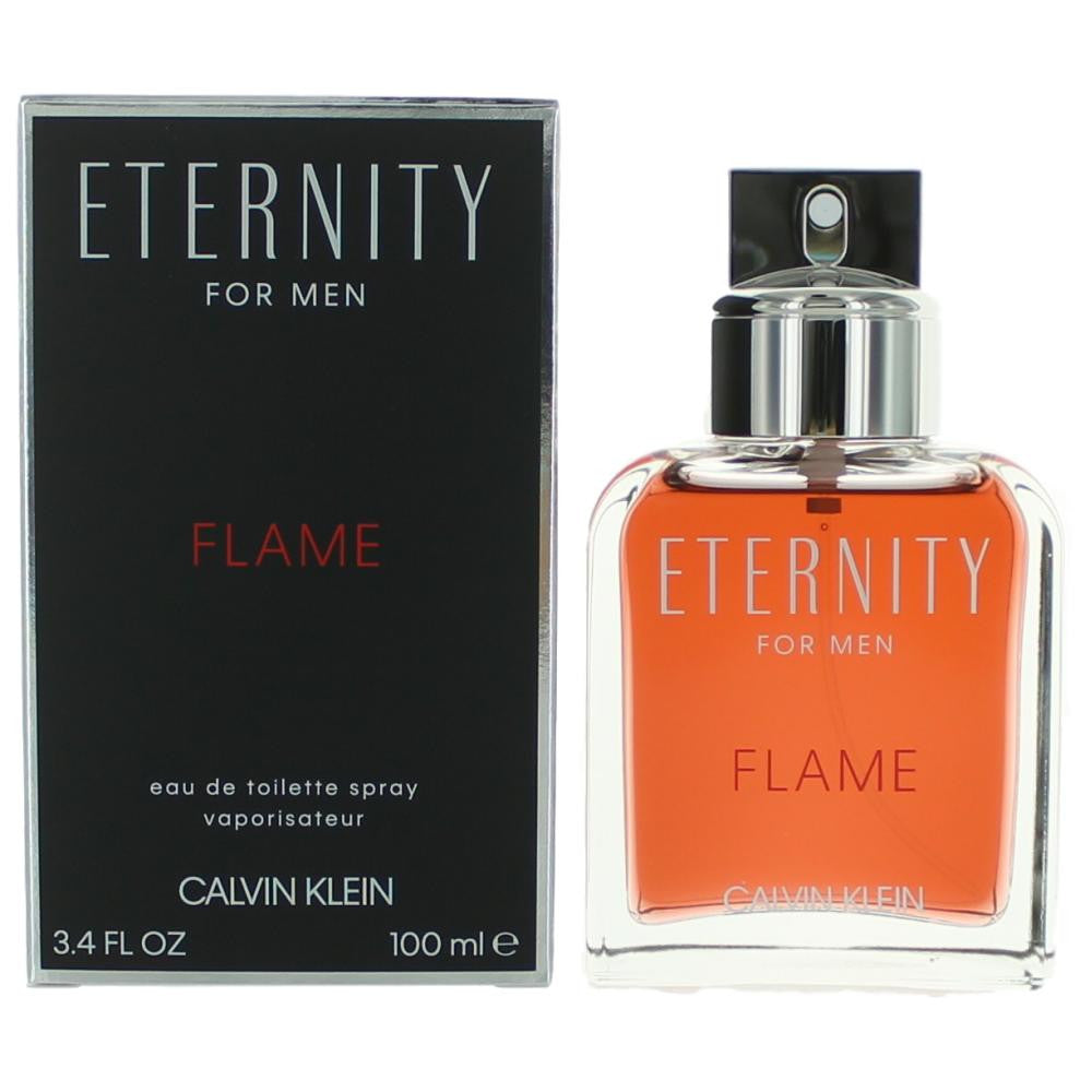 ETERNITY FLAME 3.4 EAU DE TOILETTE SPRAY FOR MEN