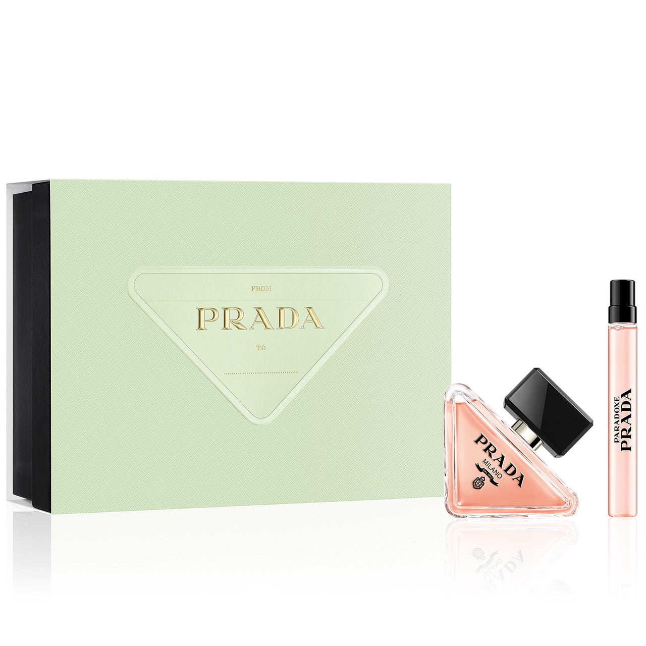 PRADA PARADOXE 2 PCS SET FOR WOMEN: 1.6 EAU DE PARFUM SPRAY + 0.33 EAU DE PARFUM SPRAY