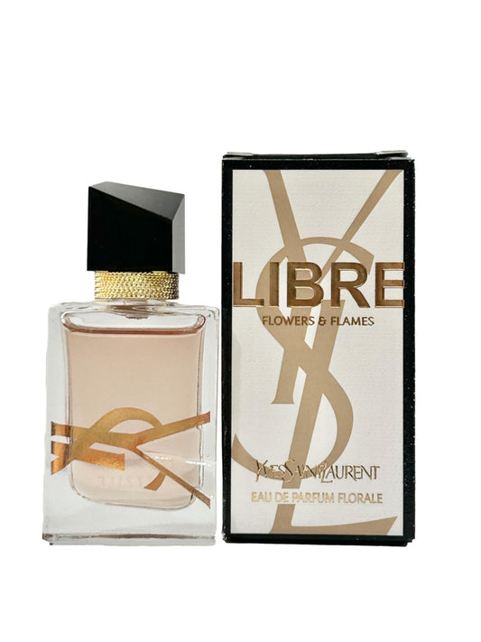 YSL LIBRE FLOWERS & FLAMES 7.5 EAU DE PARFUM MINI FOR WOMEN