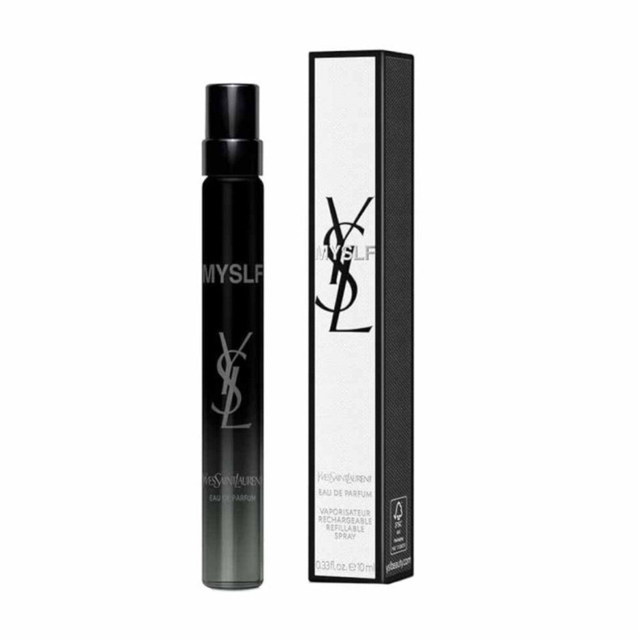 YSL MYSLF 0.33 EAU DE PARFUM SPRAY FOR MEN REFILLABLE