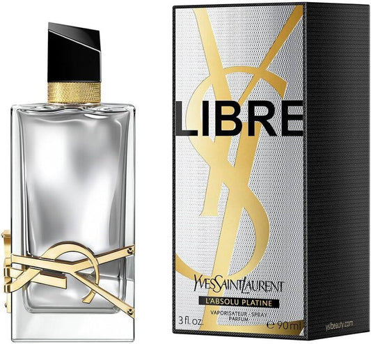 YSL LIBRE L'ABSOLU PLATINE 3.04 PARFUM SPRAY FOR WOMEN